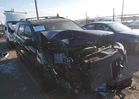 2020 Ford Explorer St z USA, uszkodzony, nr VIN 1FM5K8GC7LGA21854